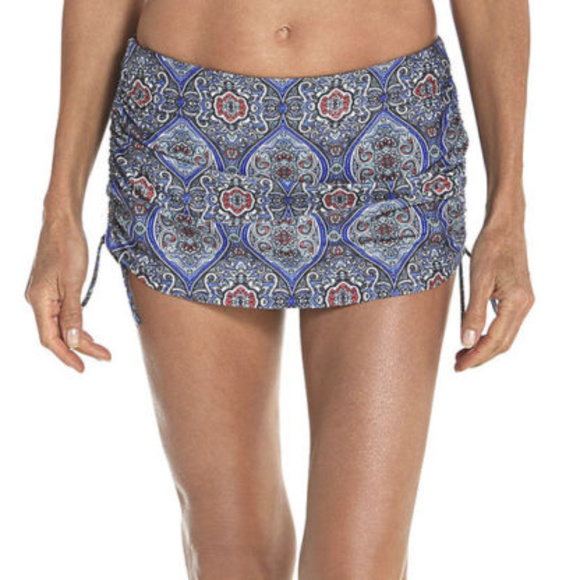COOLIBAR Other - COOLIBAR SWIM SKIRT NWT~SIZE MED~UPF 50~TURQUOISE